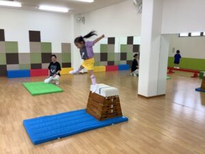 火曜日に開講中！2歳半からの苦手克服体育＆チアダンス